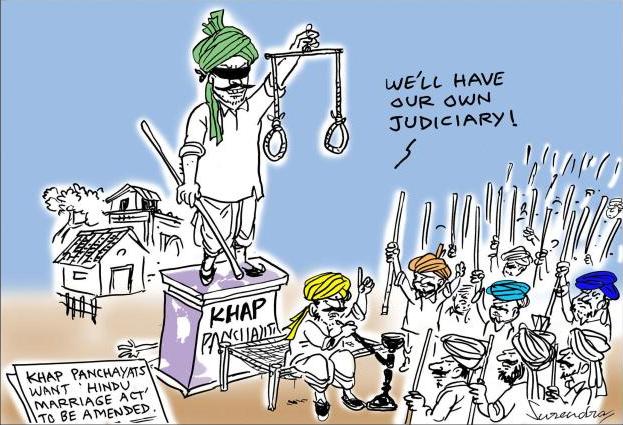 Major khap (clan) panchayats from Haryana allowed sending at least one member of each family to Delhi-border farmer protests.
