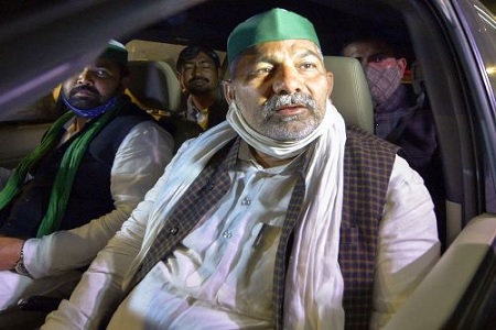 Rakesh Tikait, about whom the Delhi Police circulated a notice