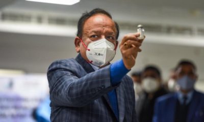 Union health minister Harsh Vardhan