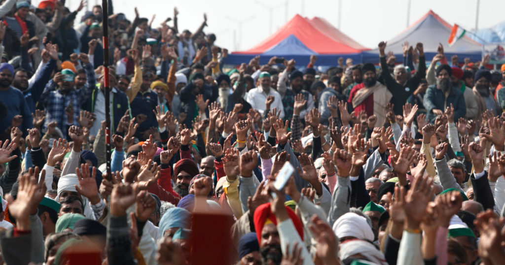 A Swedish environmental activist is in the midst of a fight about her tweets about the farmers' protest in India.