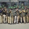 Police alert on Delhi borders day after the 'Chakka jam'.