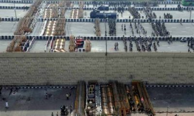 Police will be on high alert in Delhi on Saturday because of the countrywide three-hour blocking of farmers' state and national highways.