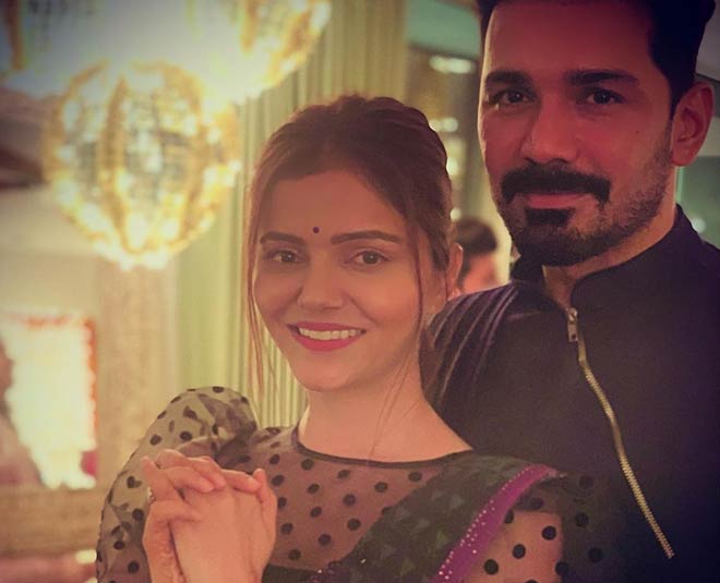 BB 14 winner Rubina with her Husband Abhinav.