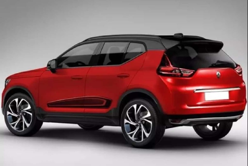 The first look of the new Renault Kiger.