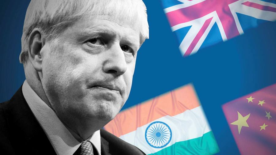 Boris Johnson will visit India at the end of April.