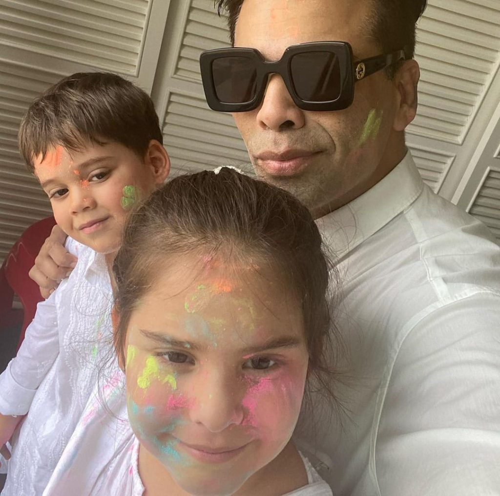 Holi Celebration with Roohi and Yash.