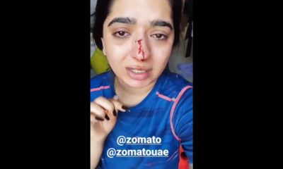 Dananeer look-alike Indian Beauty Influencer Hitesha got punched by a Zomato person