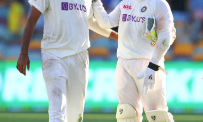 Brilliant batting from pant and sundar against england in 4th test ahmedabad