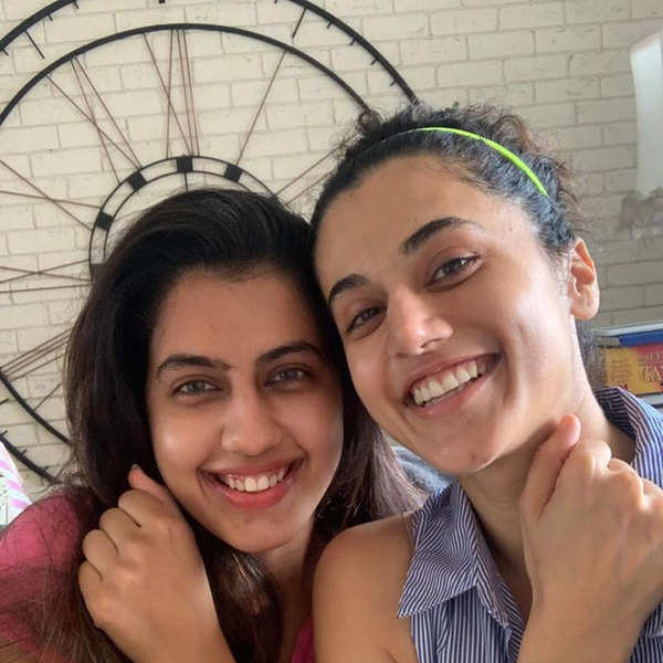 Taapsee Pannu imparts the cutest pic to sister Shagun, calls her 'my forever.' 
