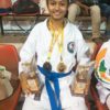 Female Karate Champion and Coach Swati Gosai of Gujarat, India.