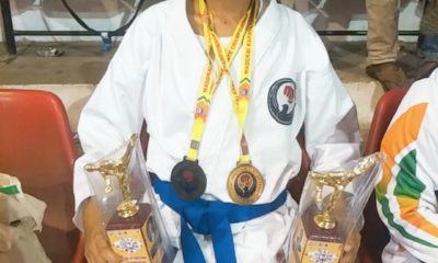 Female Karate Champion and Coach Swati Gosai of Gujarat, India.