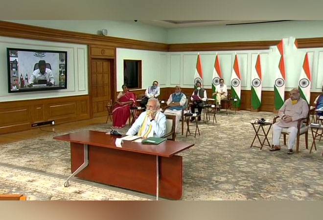 PM Modi conducts a high-level to discuss Covid-19 issues.