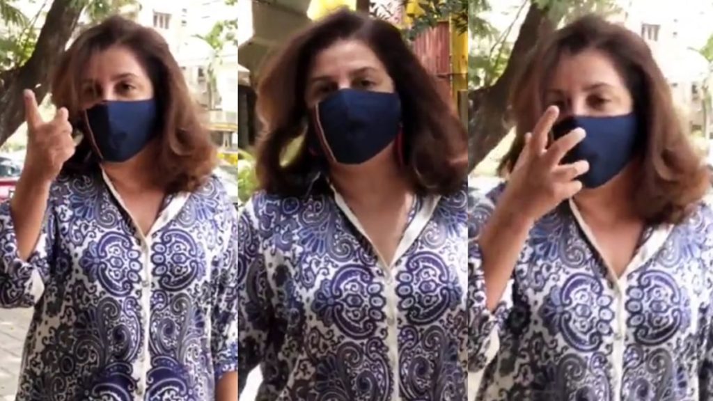 Farah Khan gets some information about her viral mango sniffing video: 'Who took it?' 