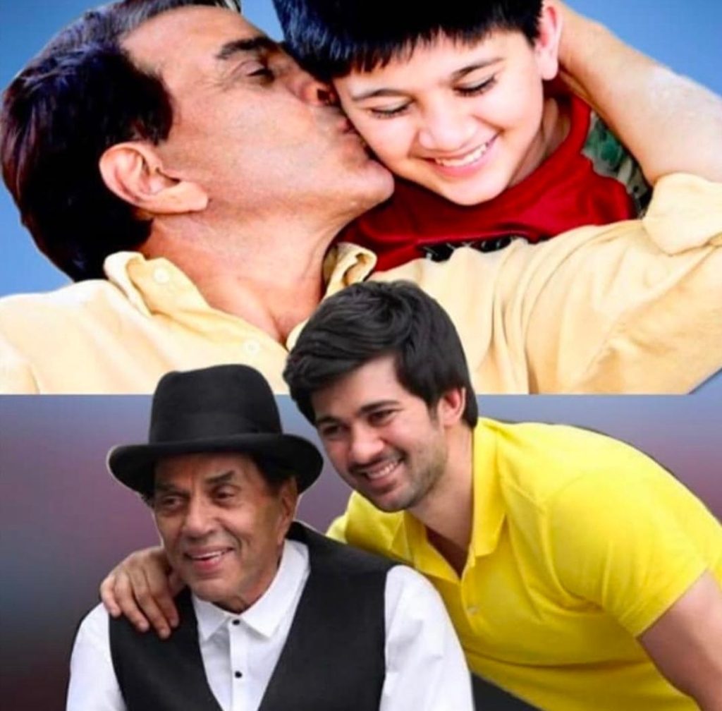 Karan Deol says he has seen 'a couple' of Hema Malini's movies.