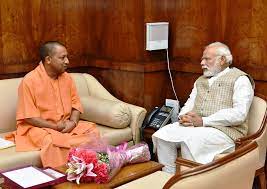 Uttar Pradesh CM Yogi Adityanath meets PM Modi in the midst of reports of difference. 