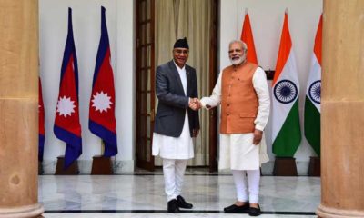 PM Modi and Nepal PM Deuba talk about India and Nepal Relations.