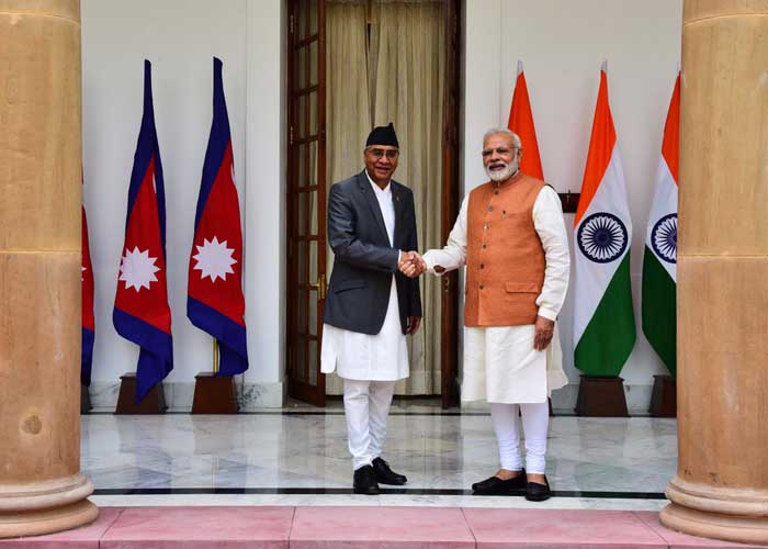 PM Modi and Nepal PM Deuba talk about India and Nepal Relations.