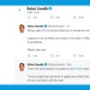 Rahul Gandhi on twitter said take care and follow all guidelines to Kerala people.