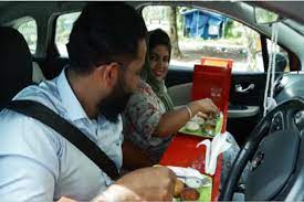 Food inside your car trending in Kerala. 
