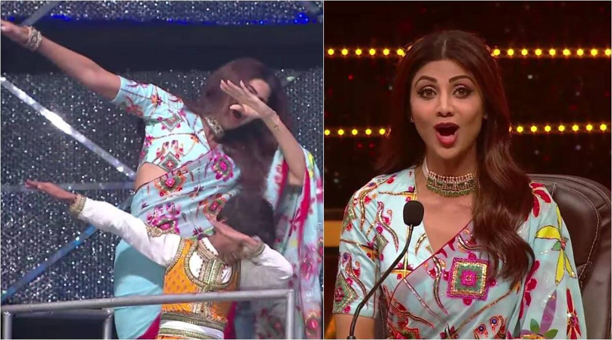 Shilpa Shetty is back on the set of 'Super Dancer Chapter 4'. Get Emotional.