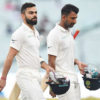 kohli and pujara test