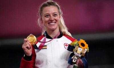 Prank did by Olympic Gold Medalist Kelsey Mitchell becomes viral