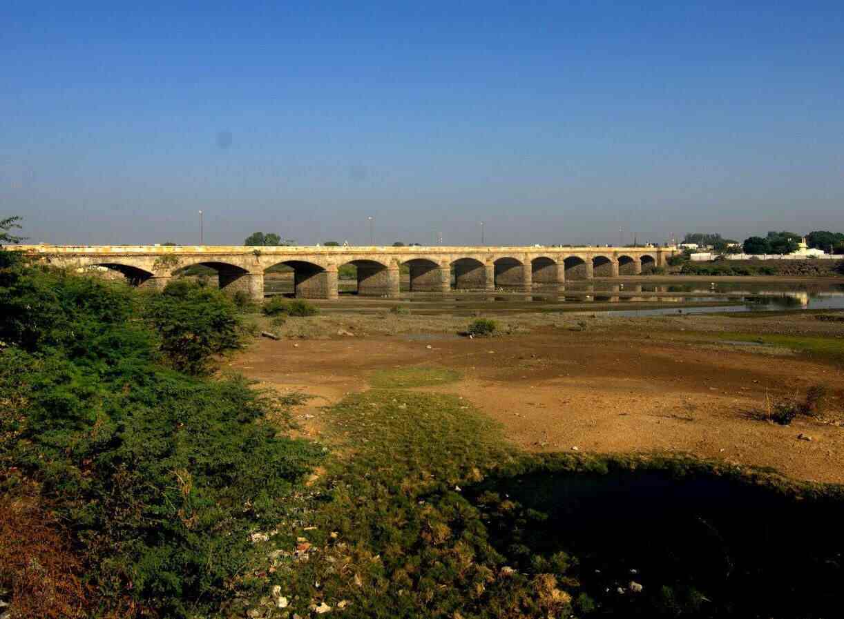 Rukmavati Bridge Gift by Nitin Patel to the people of Mandvi.