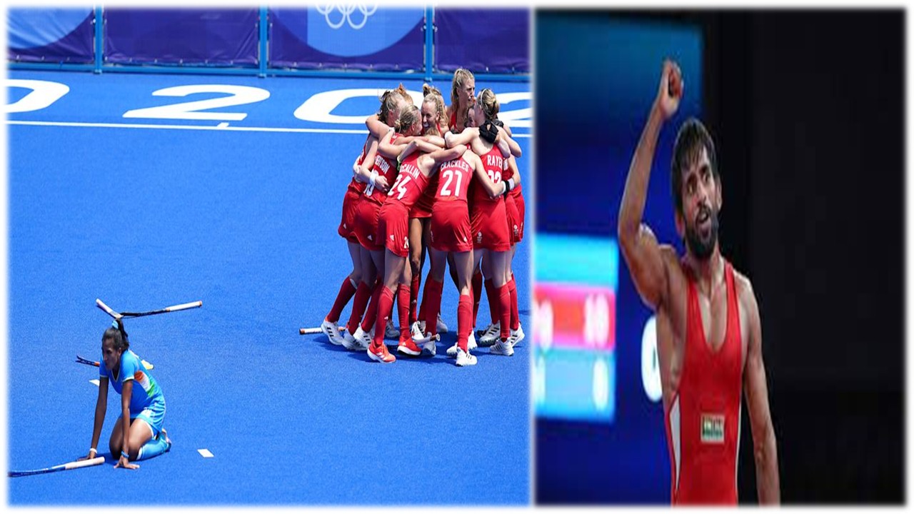 Big hopes from Bajrang as he moves to semis, Heartbreaking news Indian women's losing in the bronze medal match.