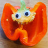 Watch the Funny news of today "Bell Pepper with Google eyes."