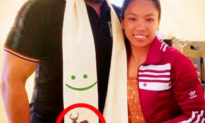 salman khan gets trolled due to new picture with mirabai and shawl