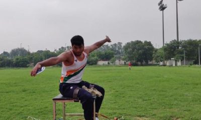 In the News is Yogesh Kathuniya Silver Medalist of Paralympics.