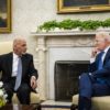 Joe Biden and Ashraf Ghani last call before fall of Afghanistan.