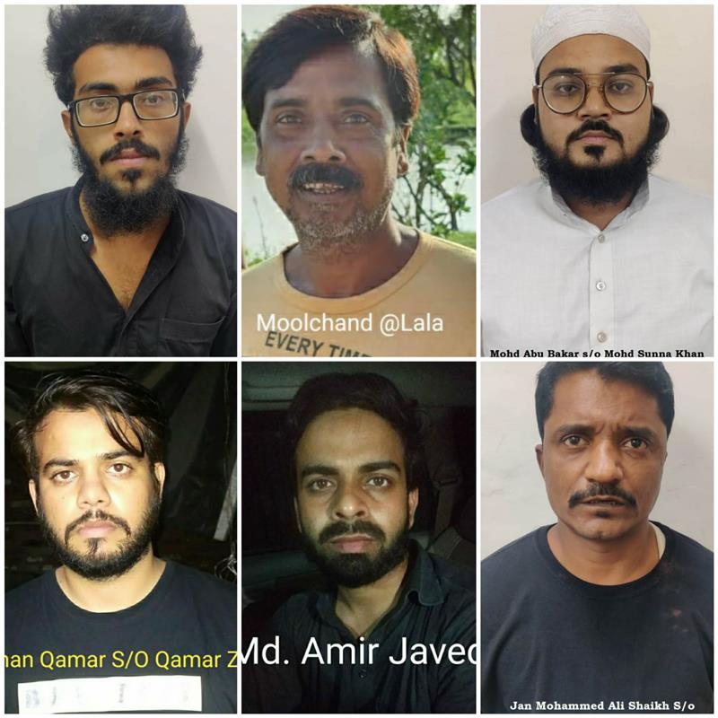 People involved in terrorism were arrested from Delhi, Uttar Pradesh and Rajasthan