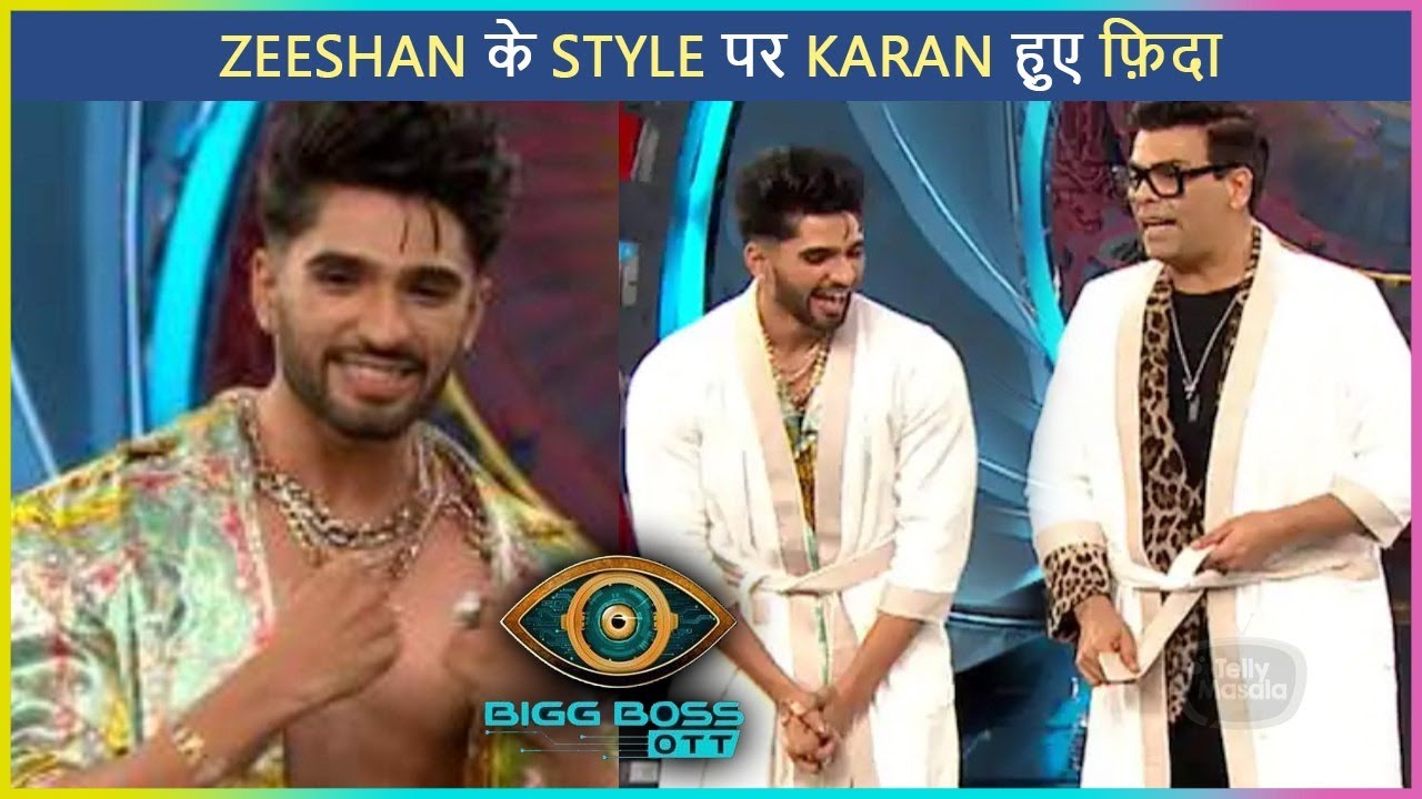 Zeeshan Khan views on Karan Johar, Bigg Boss OTT Anchoring