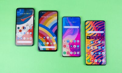 Top three Android Smartphones October 2021.