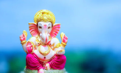 Ganpati Murti made with Cooking Materials in Jamnagar. Watch eco-friendly Ganpati this year on Ganesh Mahotsav.