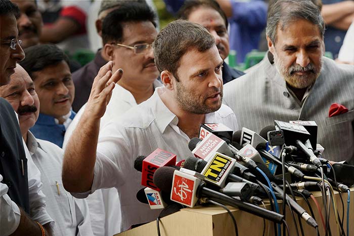 ‘Structural problems’ in Centre's way of managing economy: Rahul Gandhi.

