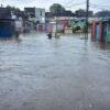It has been raining heavily in some parts of Ahmedabad for the last one hour.