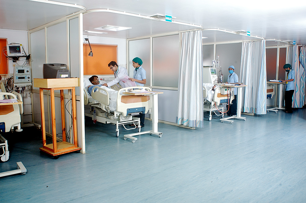 Launch of 'Sheri Clinic' in 45 slum areas in Rajkot-Gujarat.