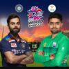 India Vs Pakistan In A Cricket T20 World Cup