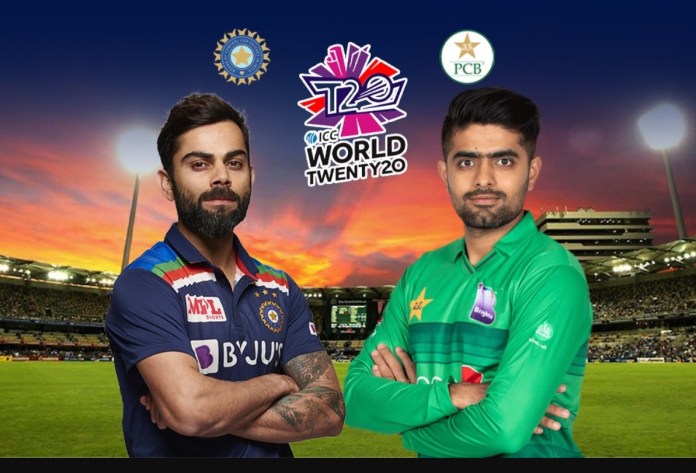 India Vs Pakistan In A Cricket T20 World Cup