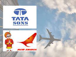Tata Sons to take over Air India. 