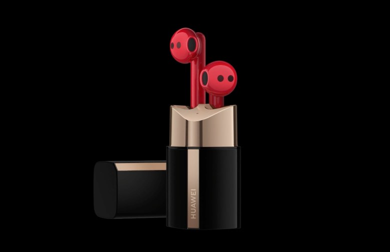 TWS Headphones In Lipstick Shape