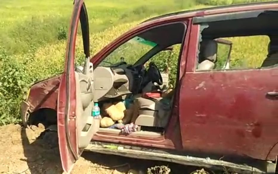 Who was Driving the car in Chattisgarh Car Jashpur District car Accident: