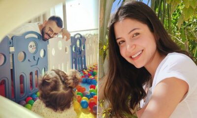 Anushka Shares Photo Of Virat Kohli And Vamika