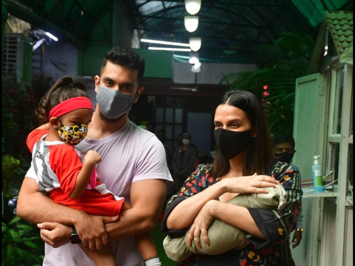 Angad Bedi And Neha Dhupia
