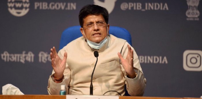 Industry Minister Piyush Goyal