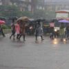 heavy rainfall