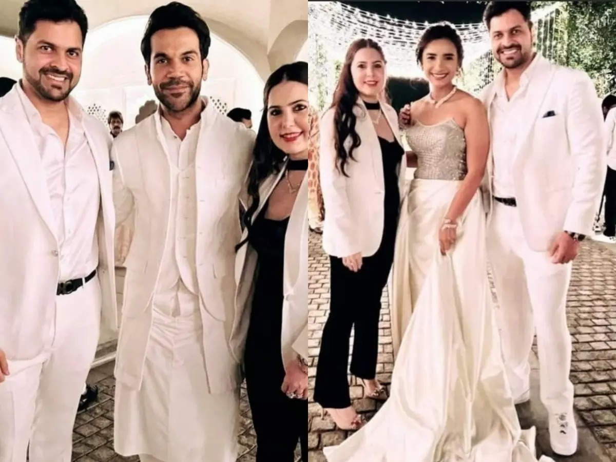 Raj Kumar Rao and Patralekhaa Engagement