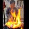 13-year-old Dipesh in Faridabad makes chili potatoes